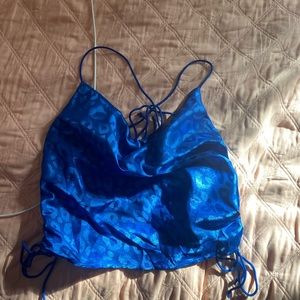 satin leopard print tank